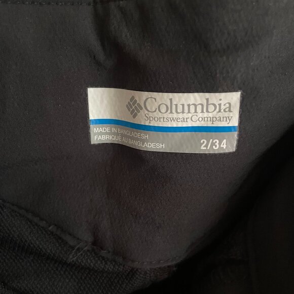 Columbia Black Hiking Pants – Belt & Pockets - Picture 6 of 6
